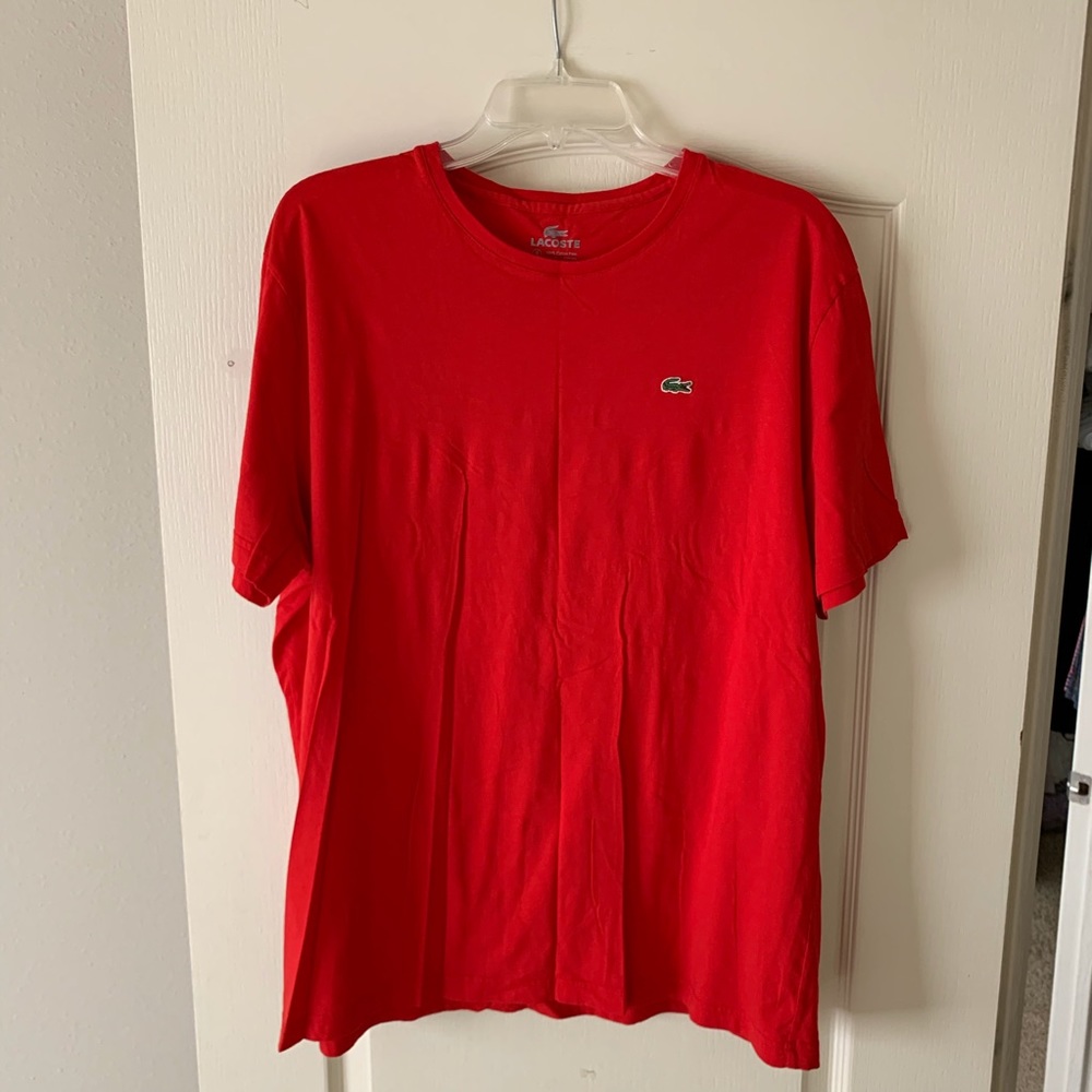 Lacoste classic t-shirt.